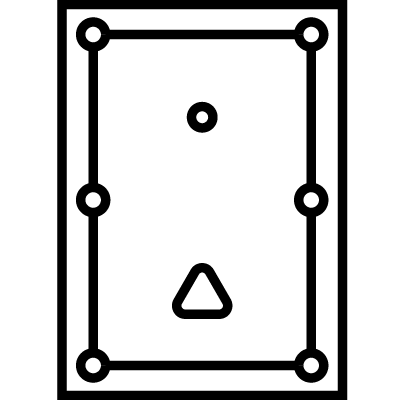Grafik Billiardtisch